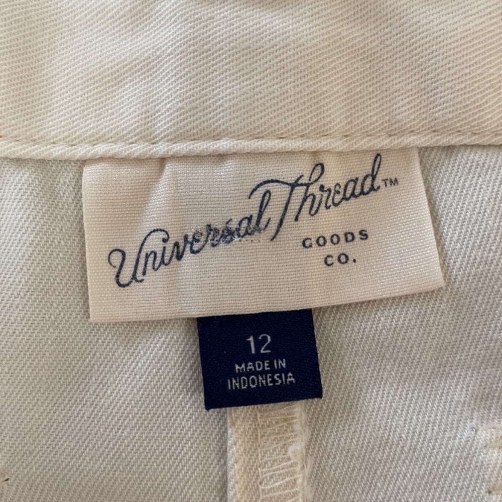 NWOT UNIVERSAL THREAD Khaki Painter Wide Leg Pants - Picture 4 of 6